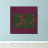 Lady of Grace and Empowerment Canvas Afdruk (Insitu (Houten vloer))