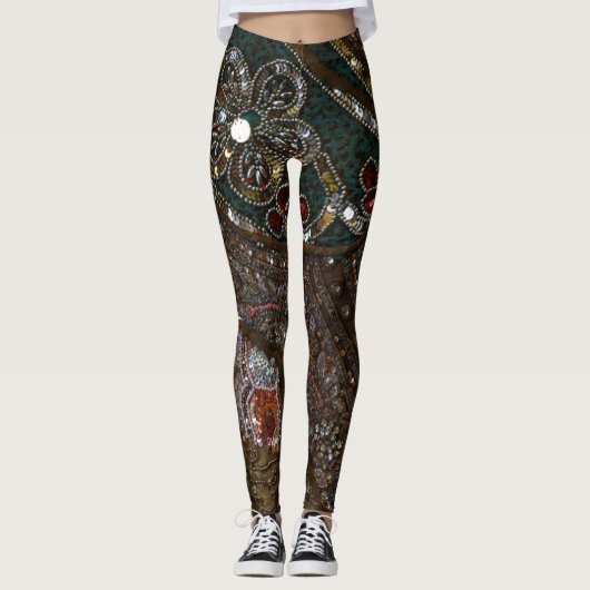 Lady of India leggings voor vrouwen (Voorkant)
