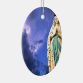 Lady of Lourdes Keramisch Ornament (Rechts)