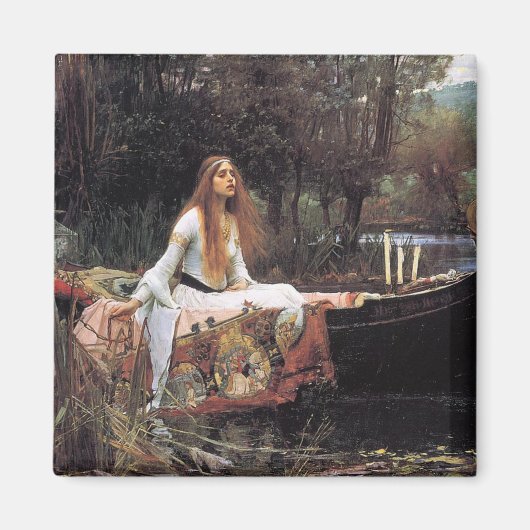Lady of Shalott Magneet (Voorkant)