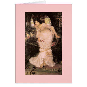 Lady of Shalott regarde Lancelot