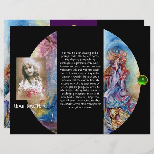 LADY OF THE LAKE Brochure 3 pli (Devant / Derrière)