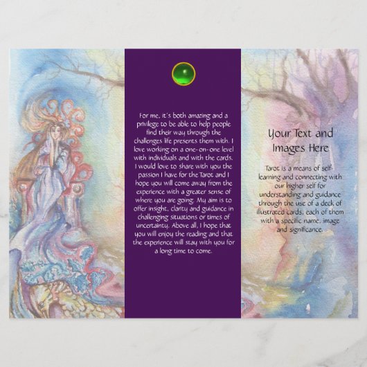 LADY OF THE LAKE MONOGRAM Brochure à 3 plis (Dos)