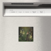 Lady of the Lanterns Refrigerator Magnet (In Situ (Lave-vaisselle))