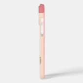 LADY OF THE MOON with FLOWERS IN PINK Case-Mate iPhone Case (Achterkant / Links)