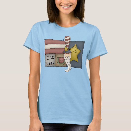 Lady Old Glory Shirt (Voorkant)