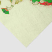 LADY ORANGE EN KLAVERTJE VIER DINSDAG St. Patrick' Tissuepapier (Detail)