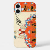 LADY ORANJE MODE COSTUME DESIGNER MONOGRAM Case-Mate iPhone CASE (Achterkant)
