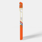 LADY ORANJE MODE COSTUME DESIGNER MONOGRAM Case-Mate iPhone CASE (Achterkant / Links)