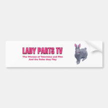 Lady Parts TV Bumpersticker