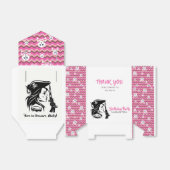 Lady Pirate Verjaardag Bedankdoosjes (Uitgevouwen)