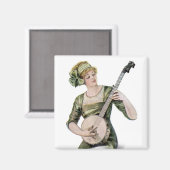 Lady Player Magnet (Recto/Verso)