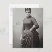 Lady Randolph Churchill Briefkaart (Voorkant / Achterkant)