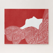 Lady Red Legpuzzel (Horizontaal)