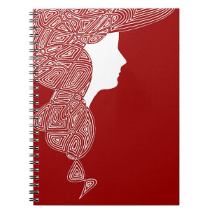 Lady Red Notitieboek