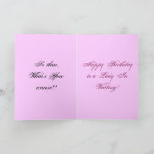 Lady Ronette - Gepersonaliseerd Kaart (Binnen)