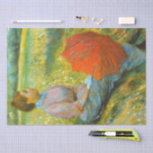 Lady Rust in een groene weide Tissuepapier (Craft)