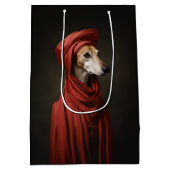 Lady Saluki Hond Medium Cadeauzakje (Achterkant)