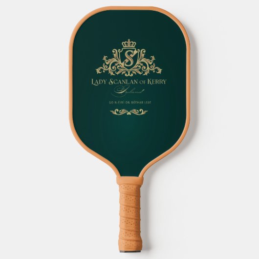 Lady Scanlan Pickleball Paddle (Voorkant)