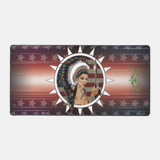 Lady Sioux Bureaumat (Voorkant)