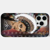 Lady Sioux Case-Mate iPhone Case (Achterkant (horizontaal))