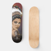 Lady Sioux Skateboard (Voorkant)