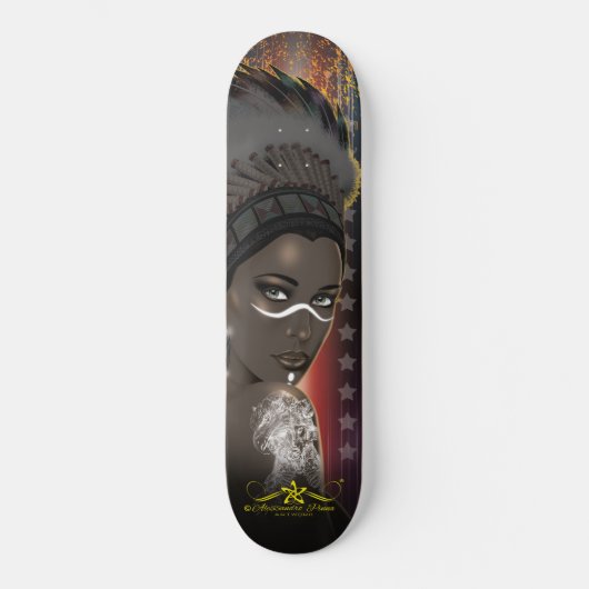 Lady Sioux Skateboard (Voorkant)