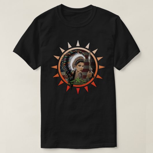 Lady Sioux T-shirt (Design voorkant)