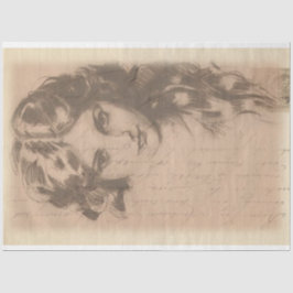 Lady Sketch-debetpapier Tissuepapier