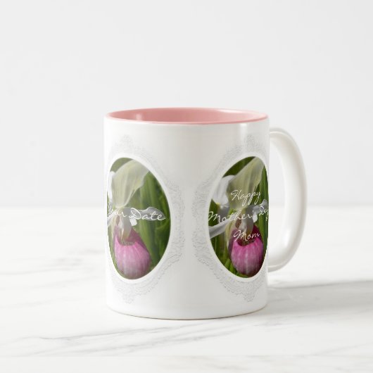 Lady Slipper Mère's Day Mug (Devant droit)