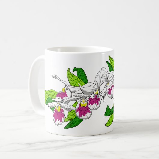Lady Slipper Mug (Devant gauche)