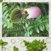 Lady Slipper Orchids Kitchen Towel Theedoek (Gevouwen)