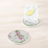 Lady Slippers Zandsteen Onderzetter (Zijkant)