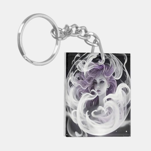 Lady Smoke Sleutelhanger (Voorkant Links)