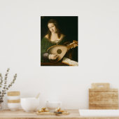 Lady Spea Lute Poster (Keuken)