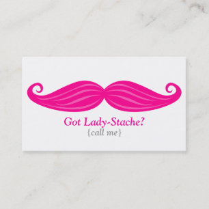 Lady-Stache Bizcard Visitekaartje
