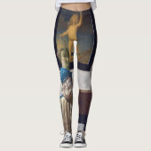 Lady Standing bij een Virginal, Johannes Vermeer Leggings (Voorkant)