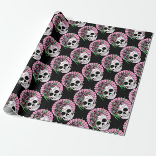 Lady Sugar Skull Cadeaupapier
