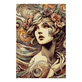 Lady Summer Poster Perfect Poster