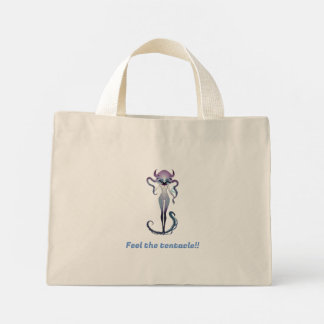 Lady tentakel canvas tas