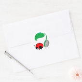 "Lady & The Pillbug" Stickers (Envelop)
