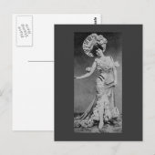 Lady Time Briefkaart (Voorkant / Achterkant)