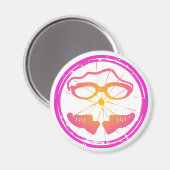 Lady Triathlon Magneet (Voorkant / Achterkant)