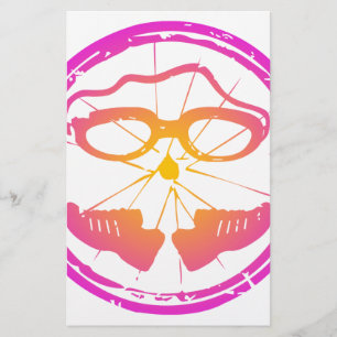 Lady Triathlon, vrouwelijke triatlon Briefpapier