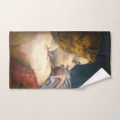 Lady under the Moon Elegant Bath Towels Bad Handdoek (Handdoek)