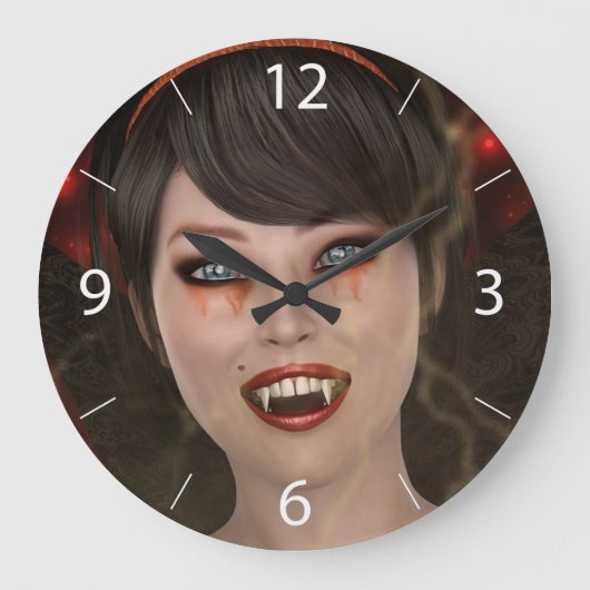 Lady Vamp Grote Klok (Voorkant)