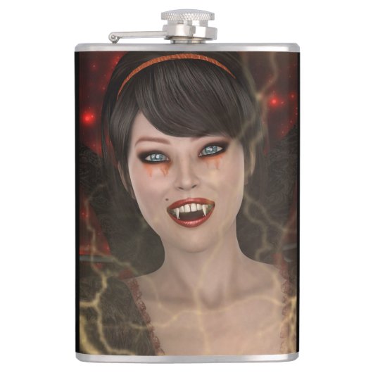 Lady Vamp Heupfles (Voorkant)