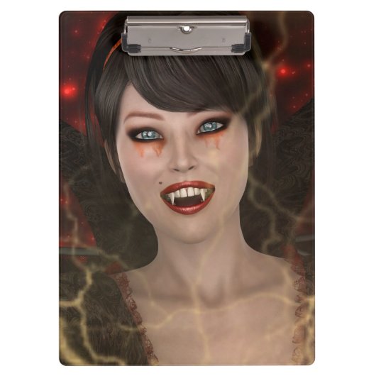 Lady Vamp Klembord (Voorkant)
