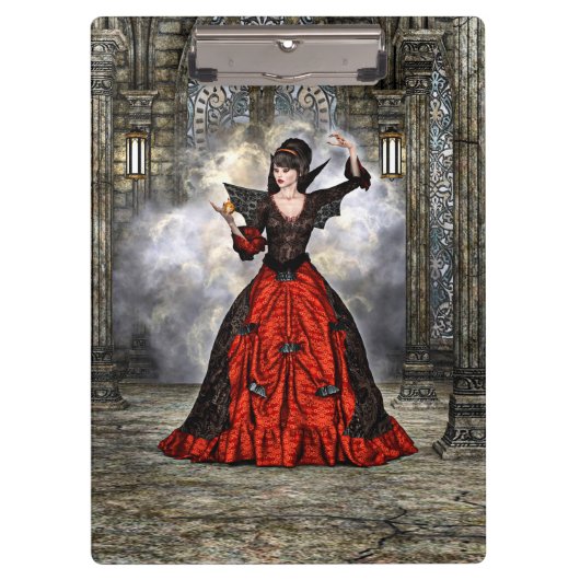 Lady Vamp Klembord (Voorkant)