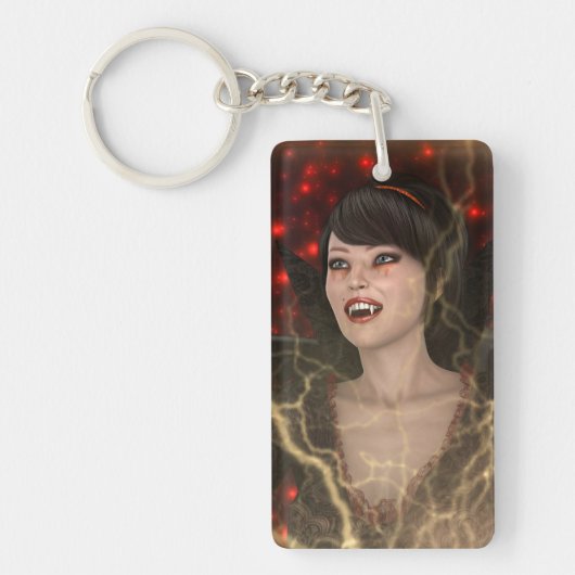 Lady Vamp Sleutelhanger (Voorkant)